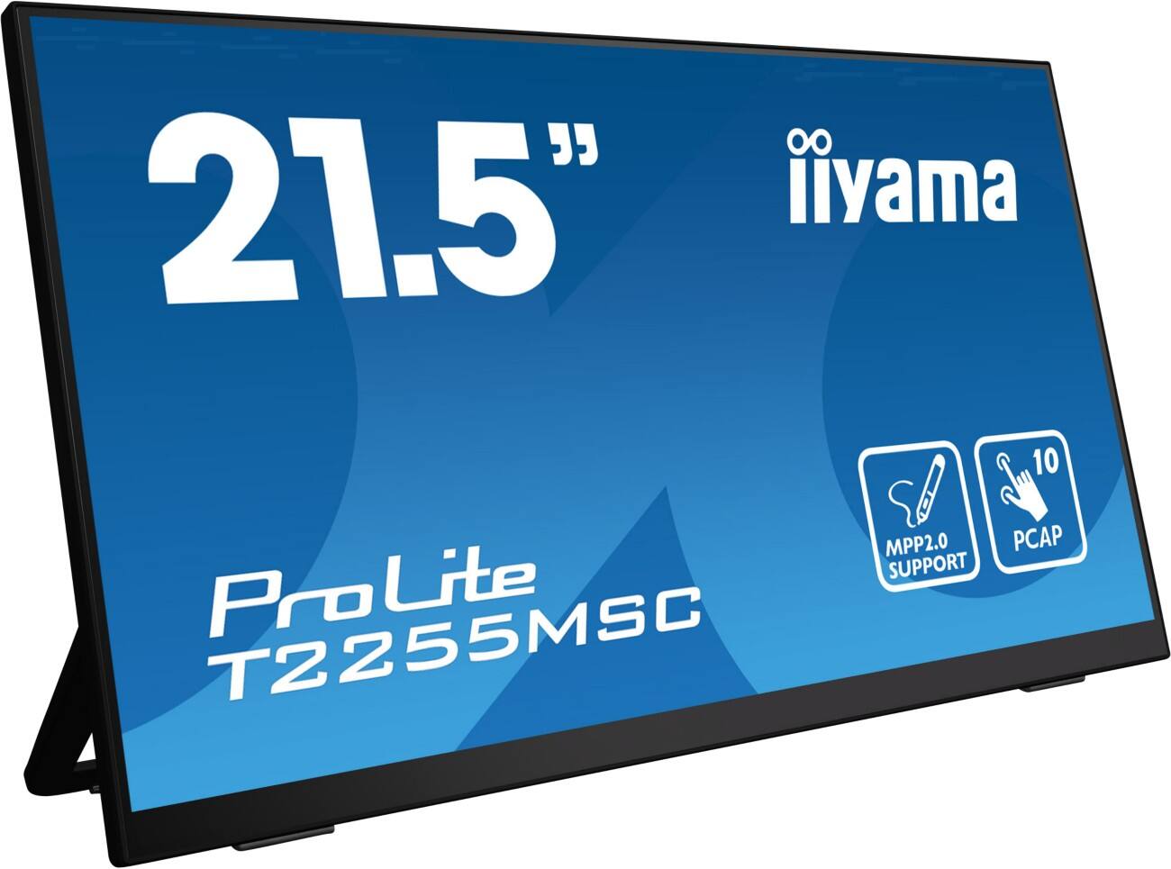 iiyama ProLite T2255MSC-B1 21,5" Draagbaar touchscreen Full HD LCD IPS 5 ms T2255MSC-B1