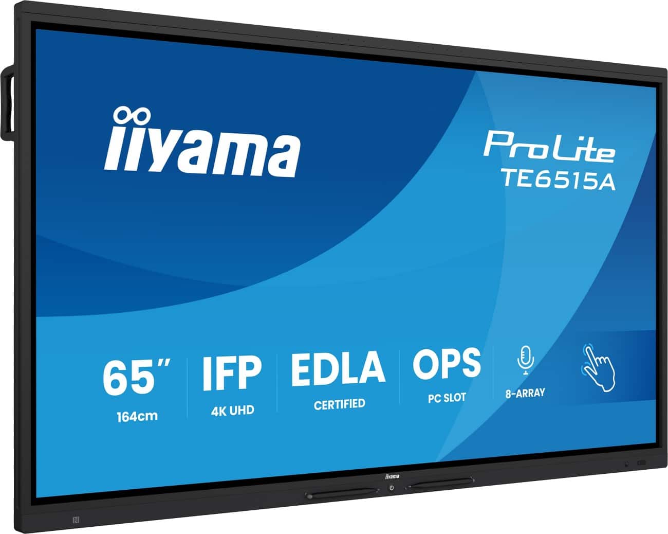 iiyama Signage TE6515A-B2AG 64,5" Monitor 4K Ultra HD VA 6.5 ms TE6515A-B2AG