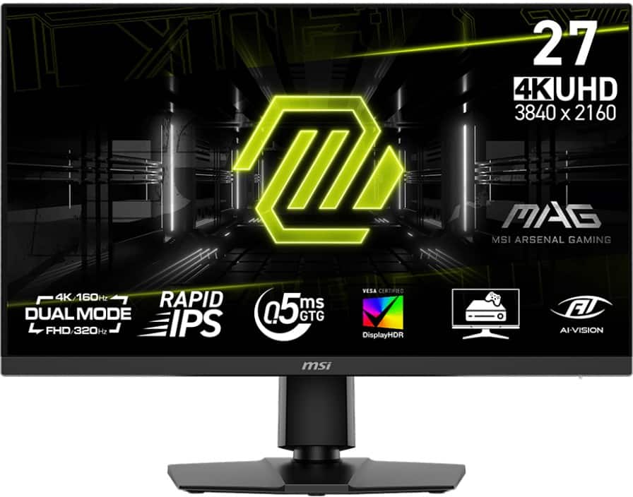 MSI MAG 272URDF E16 27" Monitor 4K Ultra HD IPS 0.5 ms MAG 272URDF E16