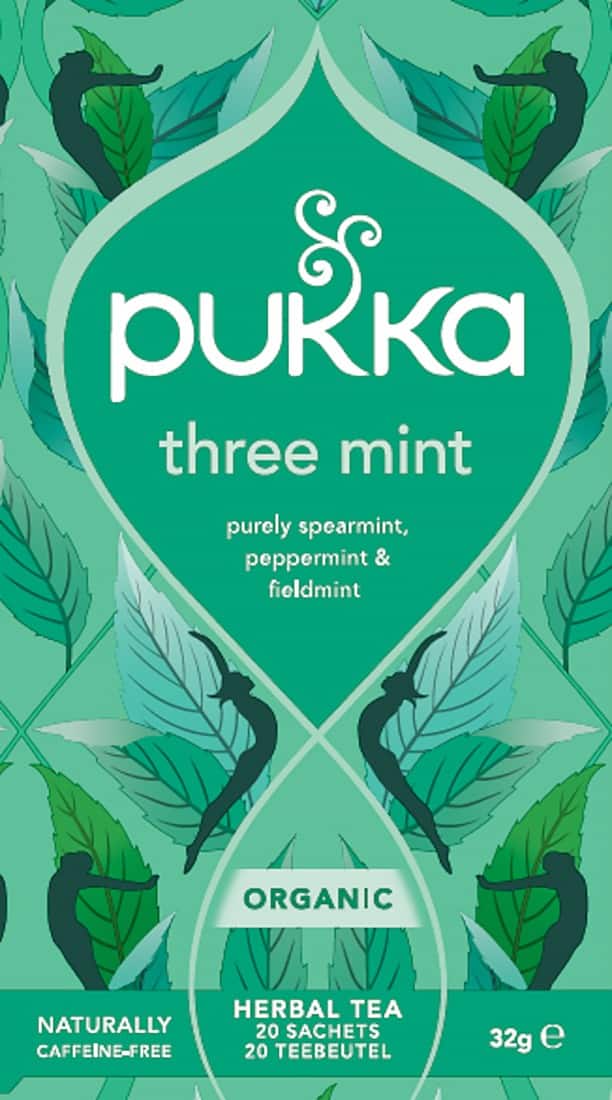 Pukka Drie Munt Kruiden Bio Thee 20 Zakjes