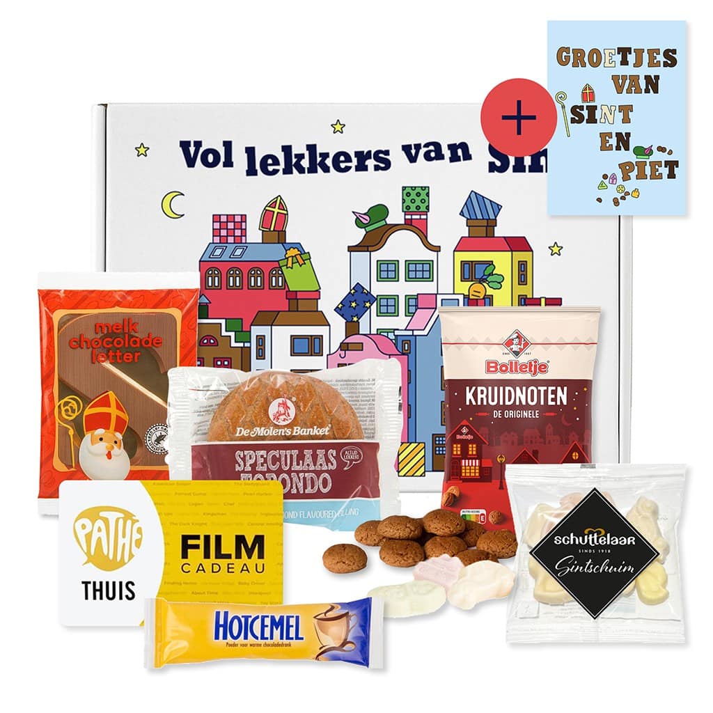Sinterklaas Geschenkdoos ‘De heerlijke filmavond is gekomen’ 6 Stuks