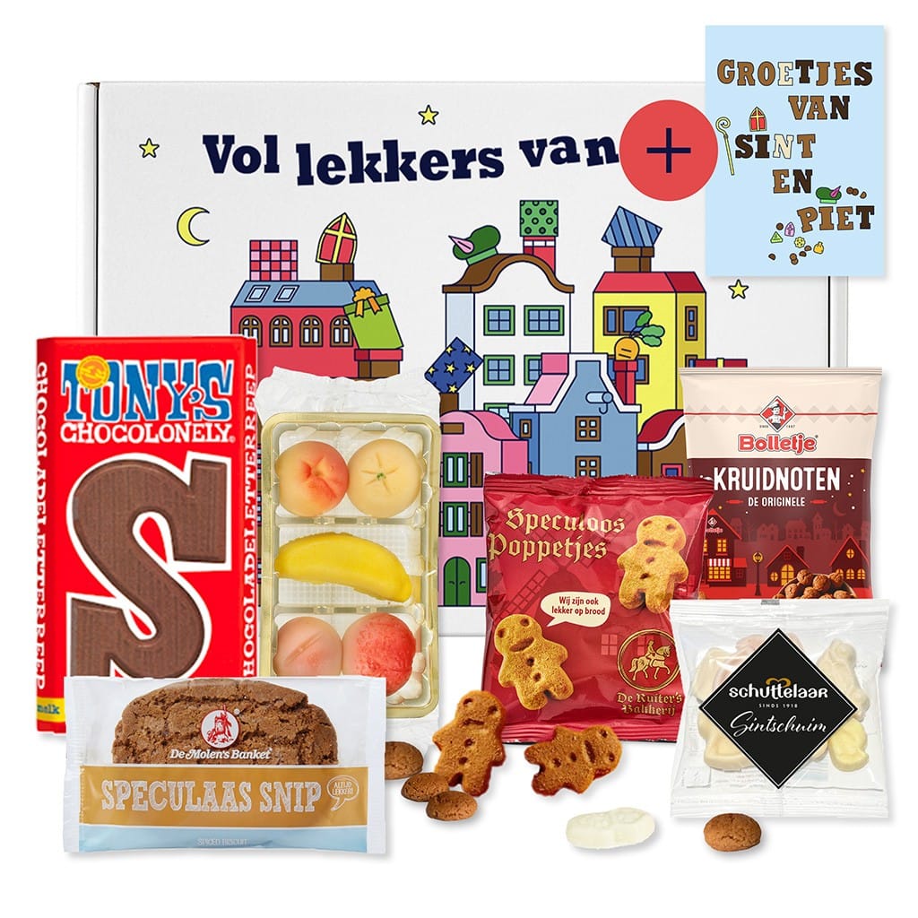 Sinterklaas Geschenkdoos Verwenpakket 6 Stuks