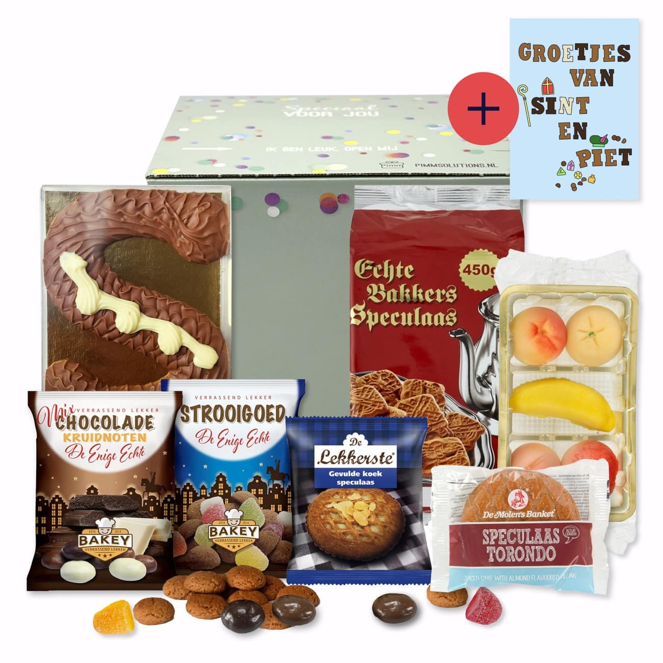 Sinterklaas Geschenkdoos Snoep 7 Stuks