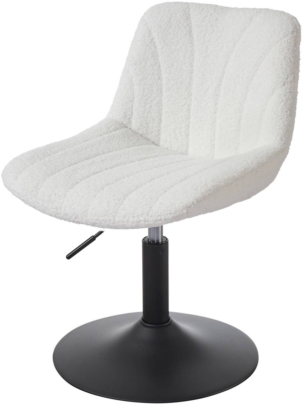 VASAGLE Loungestoel Modern Wit LJB160WD01