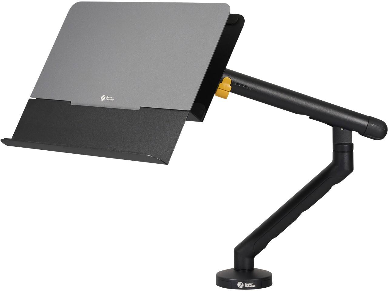 BakkerElkhuizen Laptopverhoger 215 x 230 x 40 mm Zwart