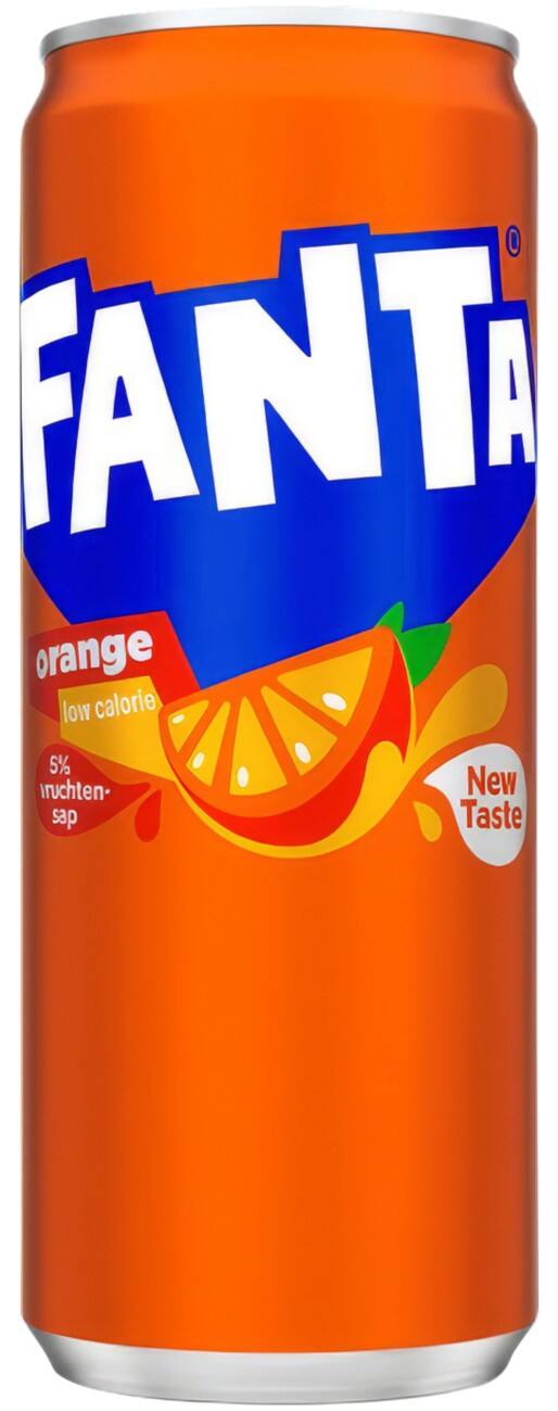 Fanta Orange Blikje 24 Stuks à 330 ml