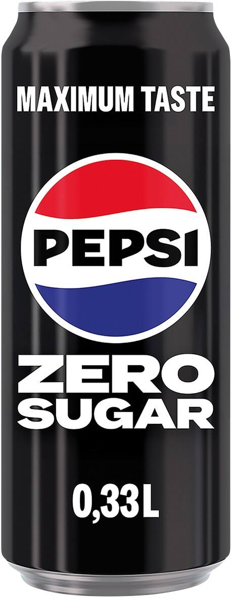 Pepsi Zero Sugar Blikje 24 Stuks à 330 ml