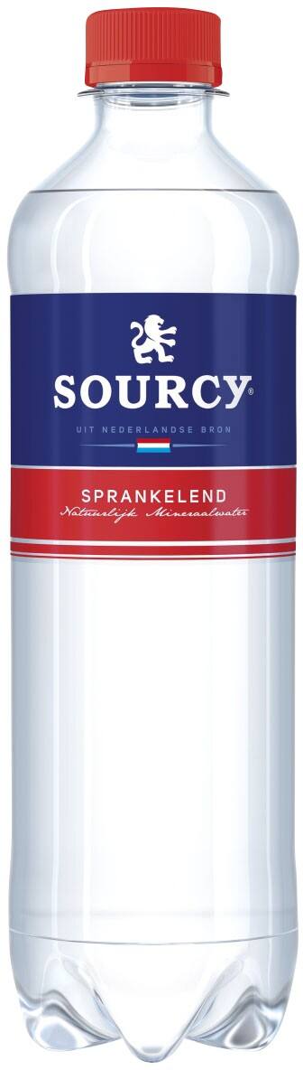SOURCY Natuurlijk Mineraalwater Met Koolzuurgas pak van 6 of 500 ml