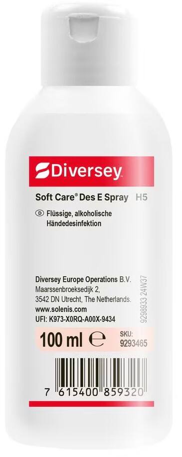 Soft Care Des E H5 Handdesinfectiemiddel Spray 100 ml