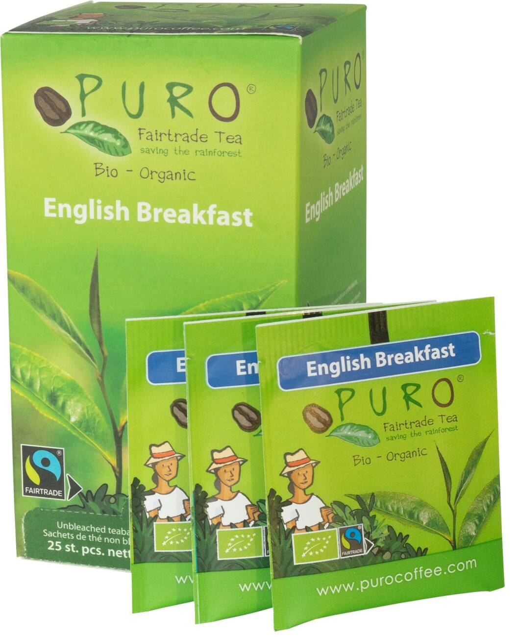 Puro Thee BIO English Breakfast 25 Stuks