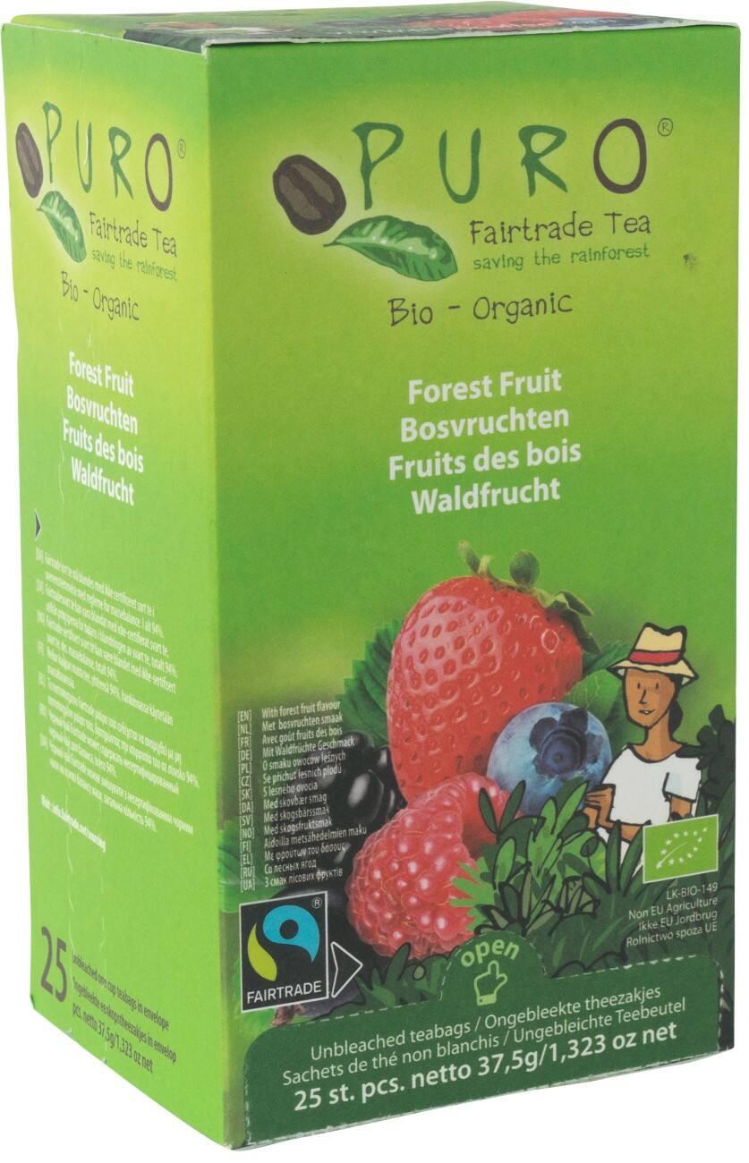 Puro Fruit Thee BIO Bosvruchten 25 Stuks