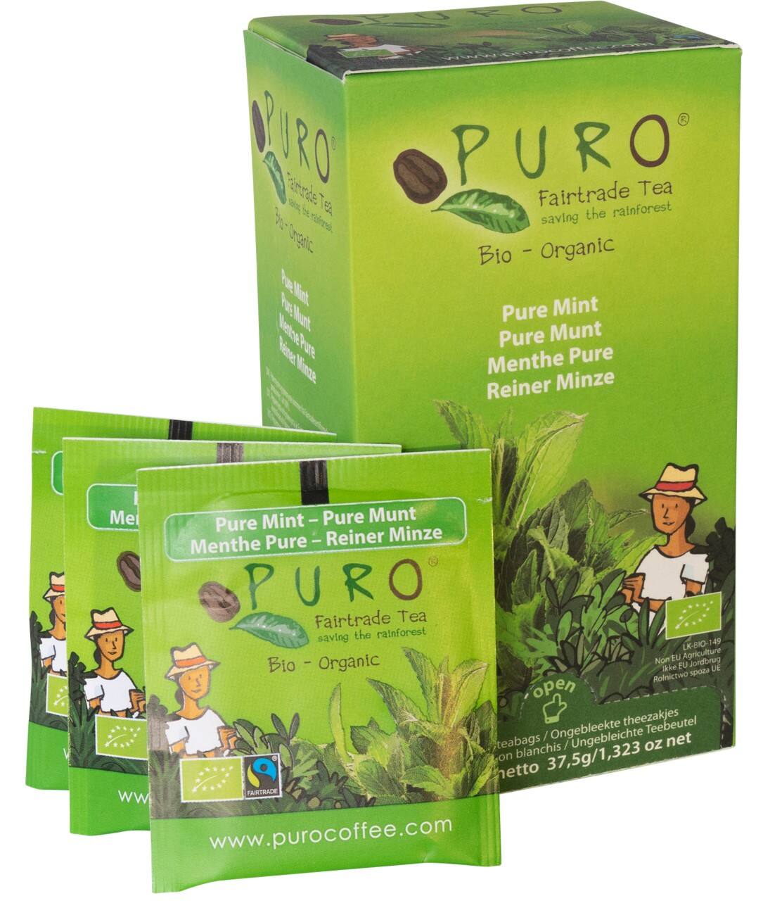 Puro Kruiden Thee BIO Munt 25 Stuks