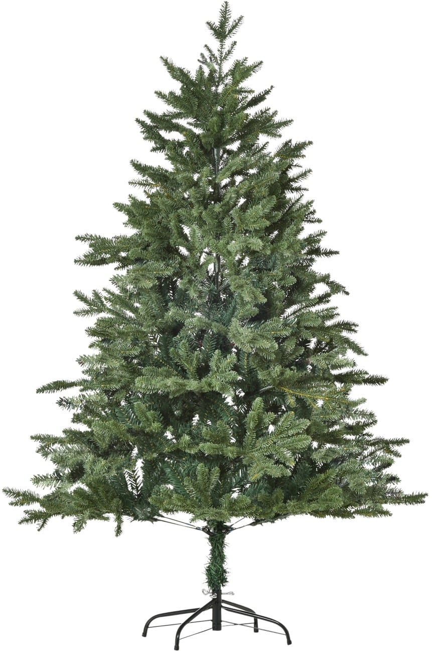 HOMCOM Kunstkerstboom Realistisch Groen 150 cm