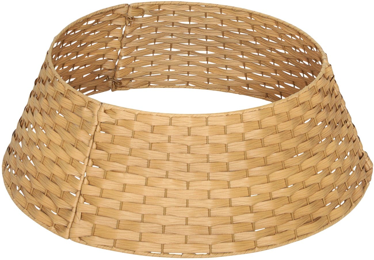HOMCOM Kerstmis Boomrok Naturel Hout 68 cm