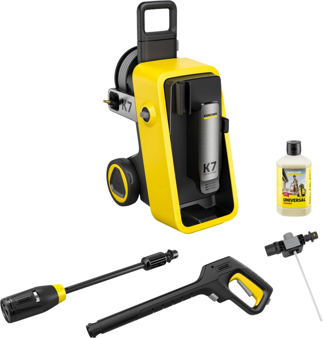 Kärcher Hogedrukreiniger K7 Comfort Premium Geel 180 bar 600 l/u