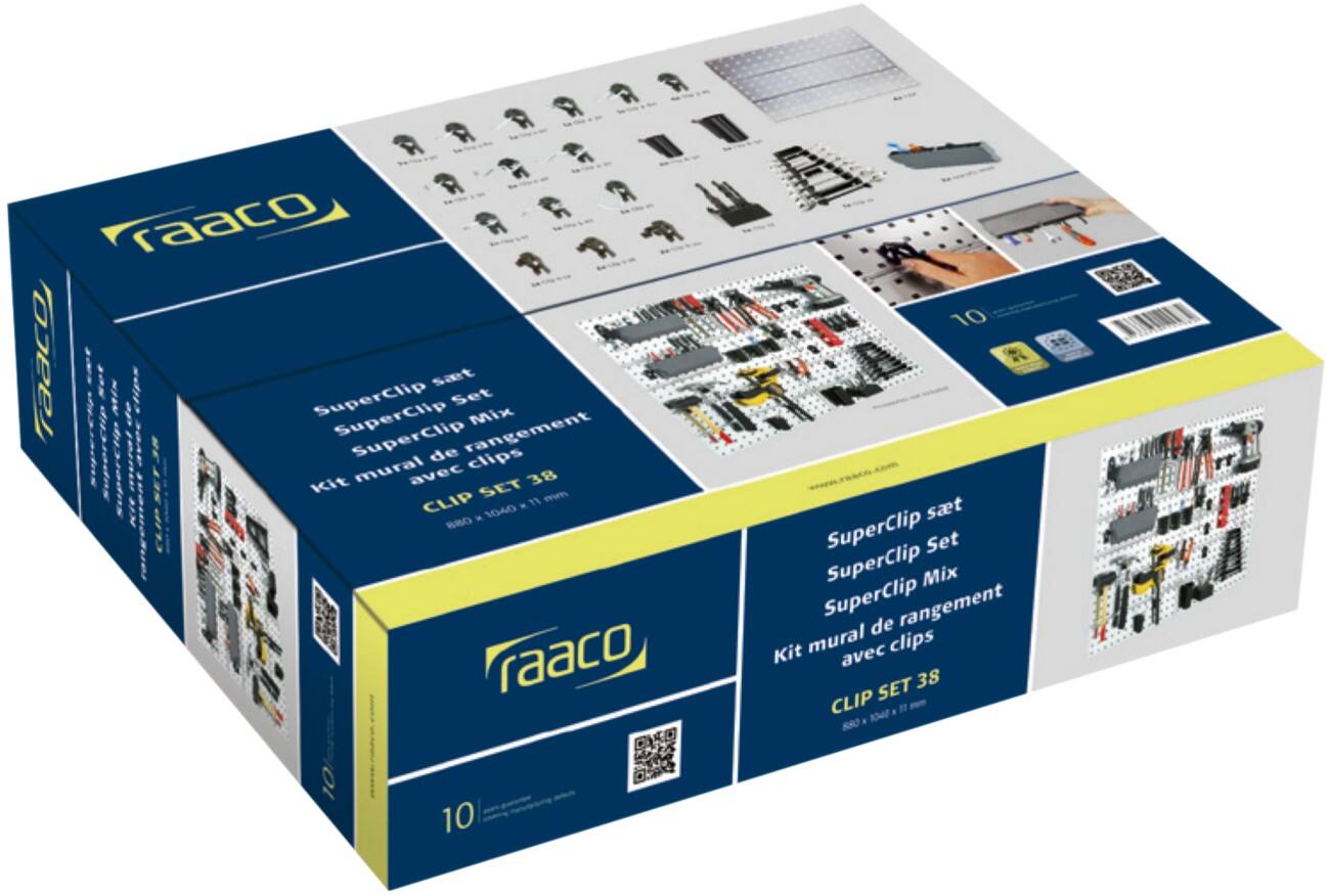 raaco Sorteerkist voor gereedschap 38 Stuks Zwart