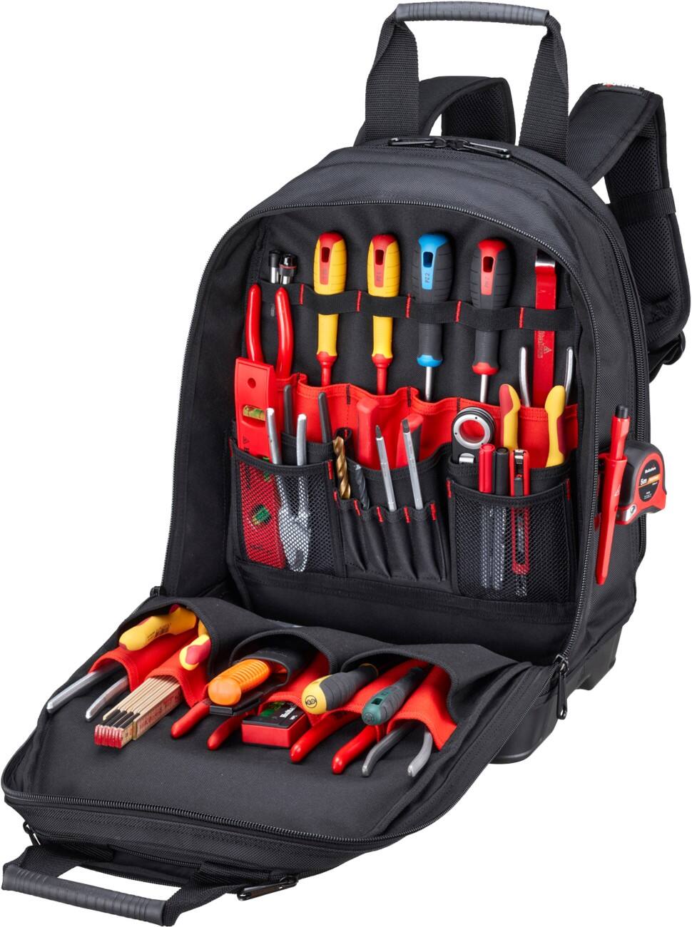 Hultafors Gereedschapsrugzak 37 x 34 x 48 cm Rood, zwart