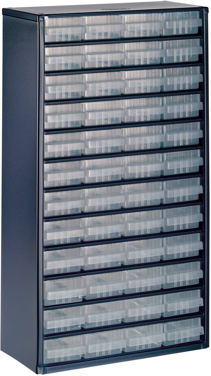 raaco Sorteerkist voor gereedschap PP (Polypropeen) 30,5 x 15 x 55,2 cm Blauw, transparant