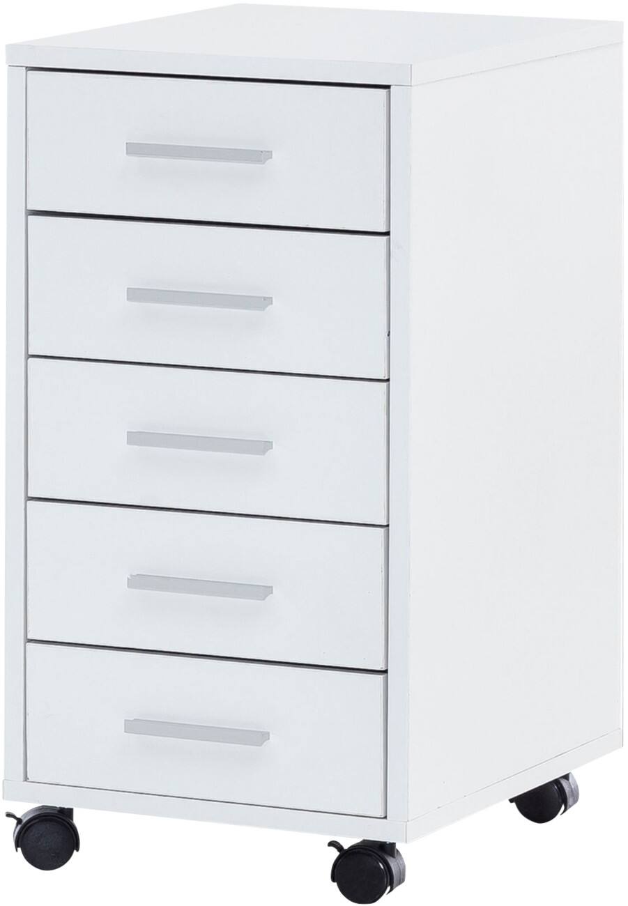 WOHNLING Mobiel ladeblok 5 Lades 330 x 380 x 630 mm