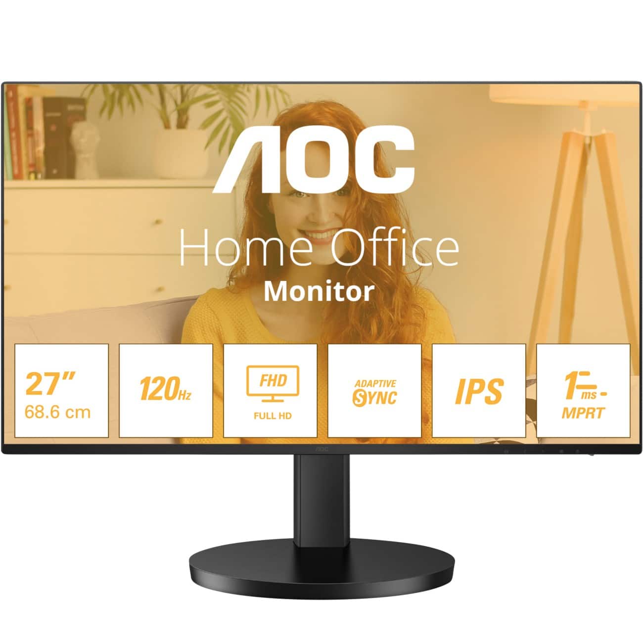 AOC B3 27B3HA2 27" Monitor Full HD IPS LED 4 ms