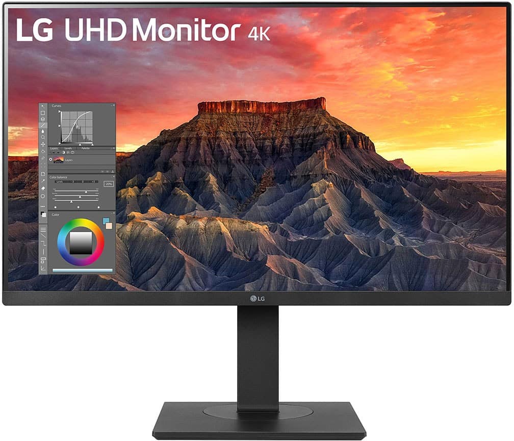 LG 27BQ65UB 27" Monitor 4K Ultra HD IPS LED 5 ms 27BQ65UB-B