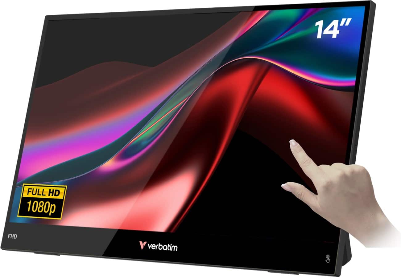 Verbatim Draagbaar 14" Full HD Touch Monitor LCD IPS 10 ms 32400