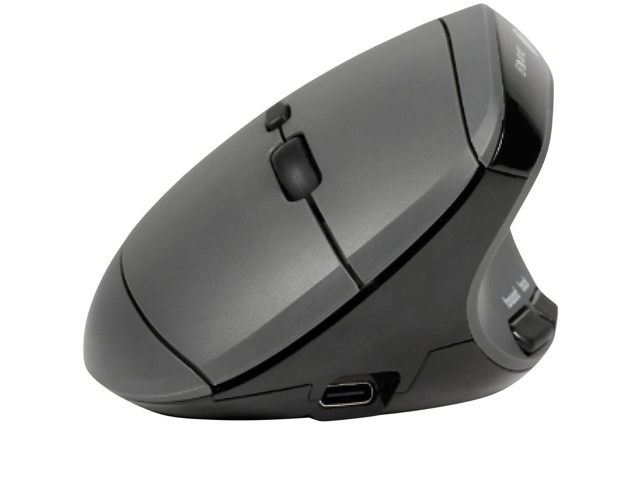 BakkerElkhuizen MidWay Muis Bedraad & Draadloos Met Bluetooth Grijs