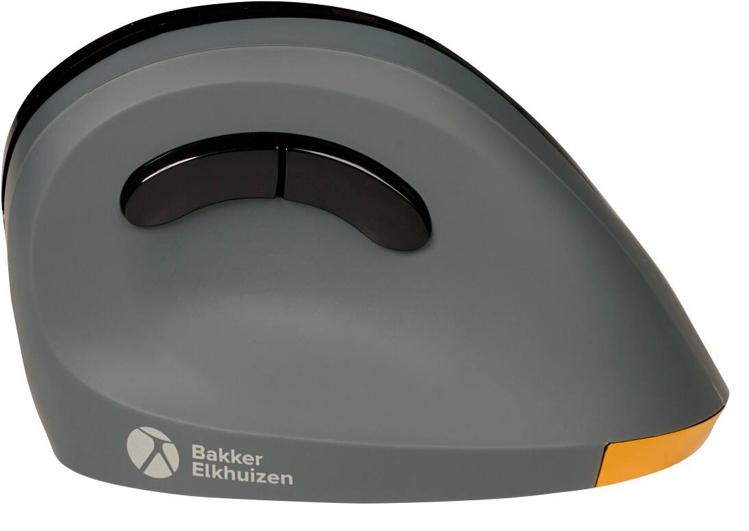 BakkerElkhuizen PRF Vertical Muis Draadloos Grijs, zwart