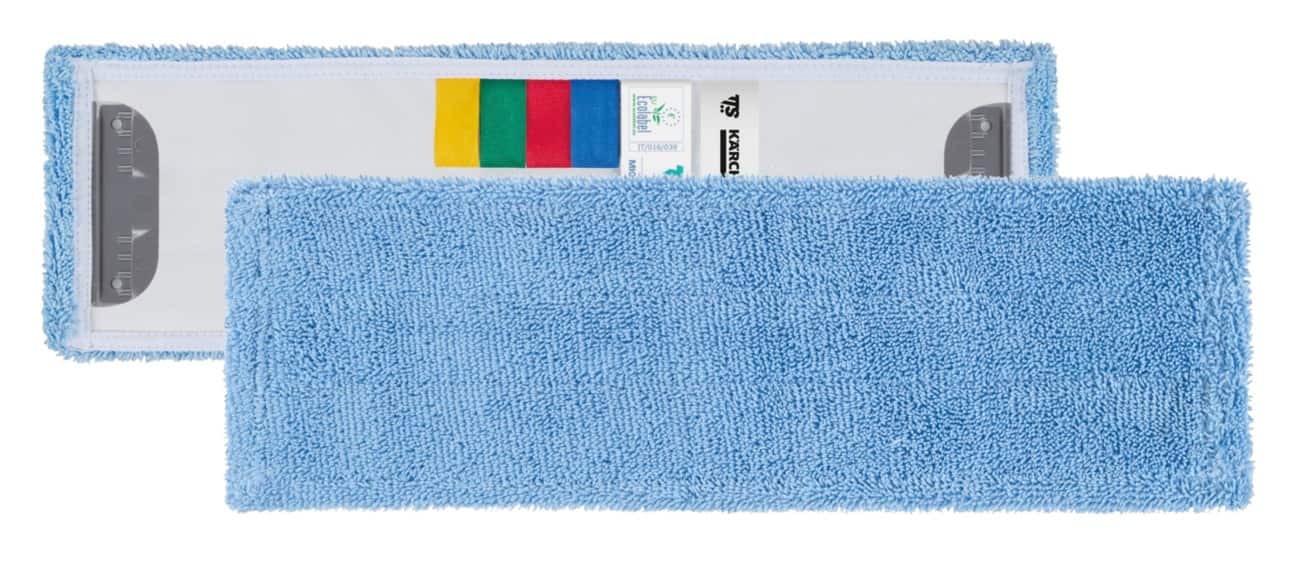 Kärcher Premium Twisted microvezel-vloerwisser-overtrek Flex 40 cm blauw