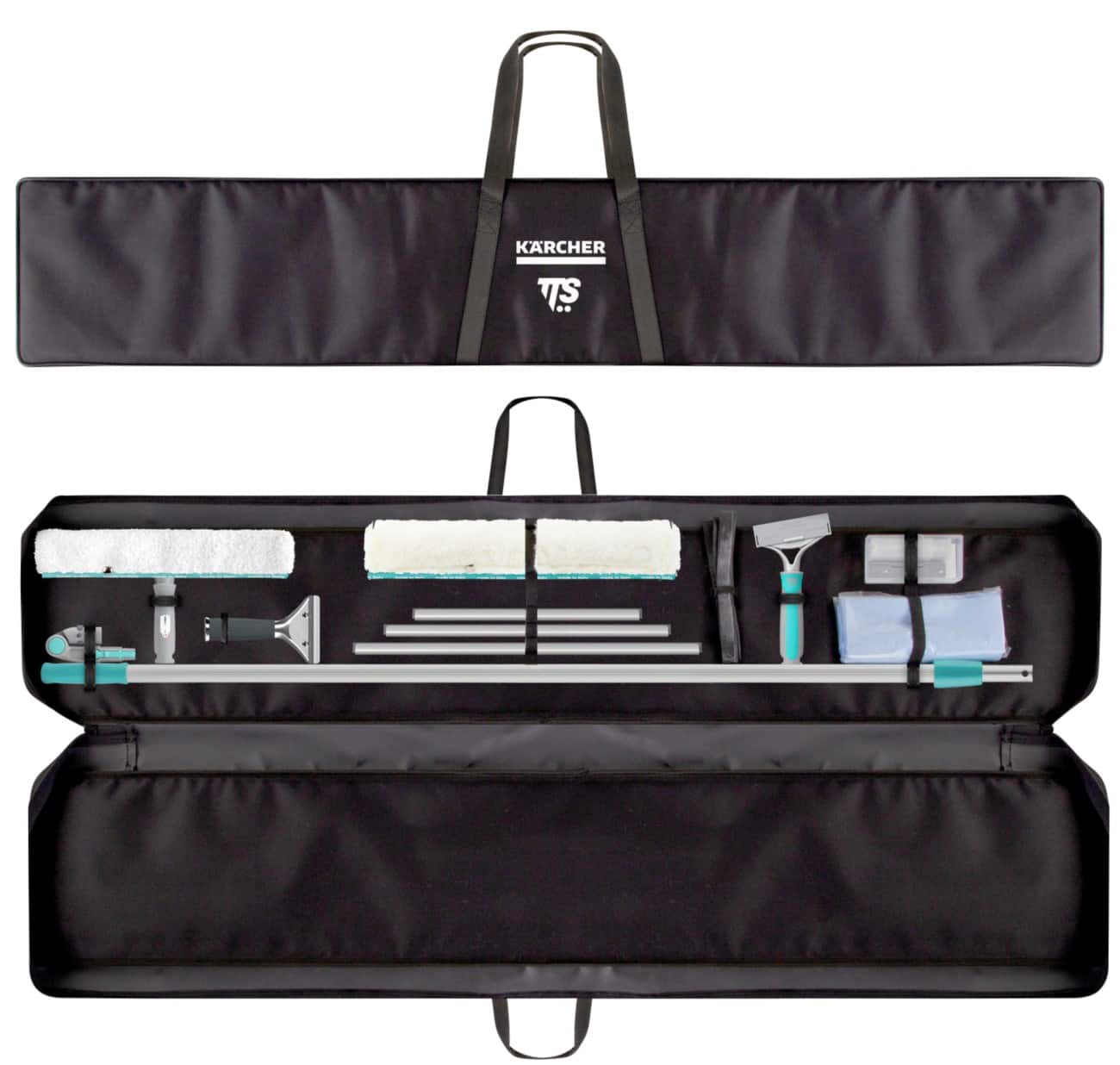 Kärcher Raamreinigingsset Grijs 13 (B) x 146 (D) x 24,5 (H) cm 9.212-275.0 13 Stuks