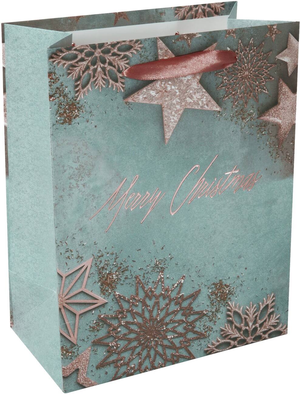 Sigel Geschenktas Kerstmis Small Wit Karton, Kunststof 18 x 23 x 10 cm 5 Stuks
