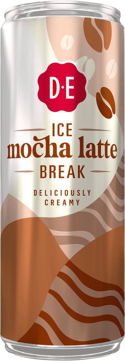 Douwe Egberts Ijskoffie Mocha Latte 250 ml Creamy 100% Arabica 12 Stuks