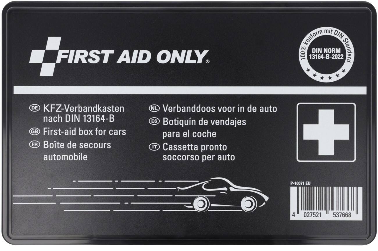 First Aid Only EHBO-set voor Voertuig Zwart DIN 13164