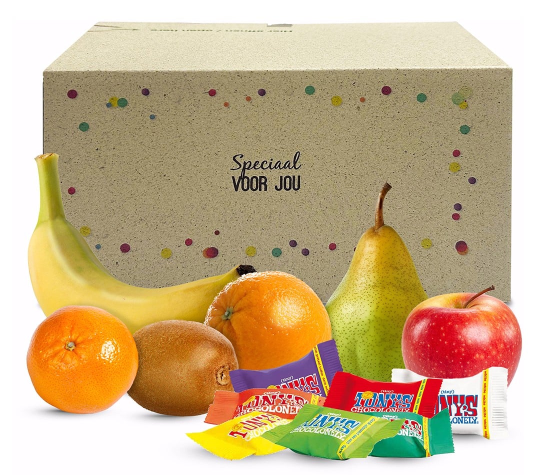 Vers Fruit en Chocolade krat 1 kg