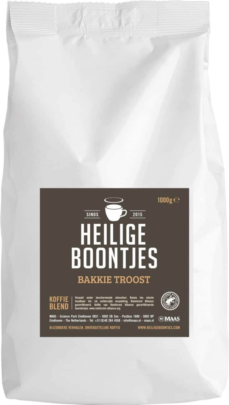 Heilige Boontjes Bakkie Troost Koffiebonen Zakken 1 kg