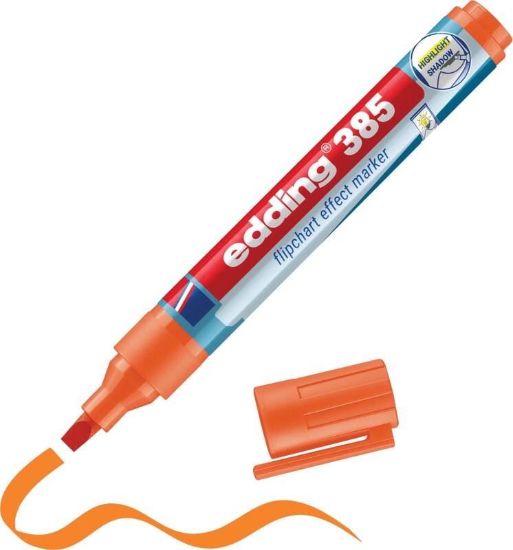 edding Effect 385 Flipovermarker Oranje