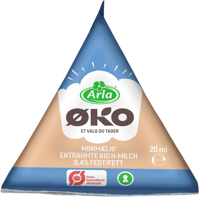 ARLA Melk 0,4% Vet 100 Stuks à 20 ml