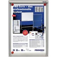 Franken Valueline A4 Vergrendelbaar notitiebord Wandmontage Zilver Niet-klevend 280 mm (B) x 370 mm (H)