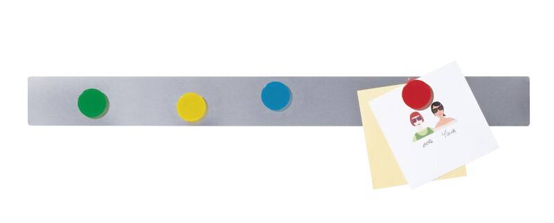 Franken Magnetische rail Magnetisch 500 mm (L) X 50 mm (H) Zilver ST1450