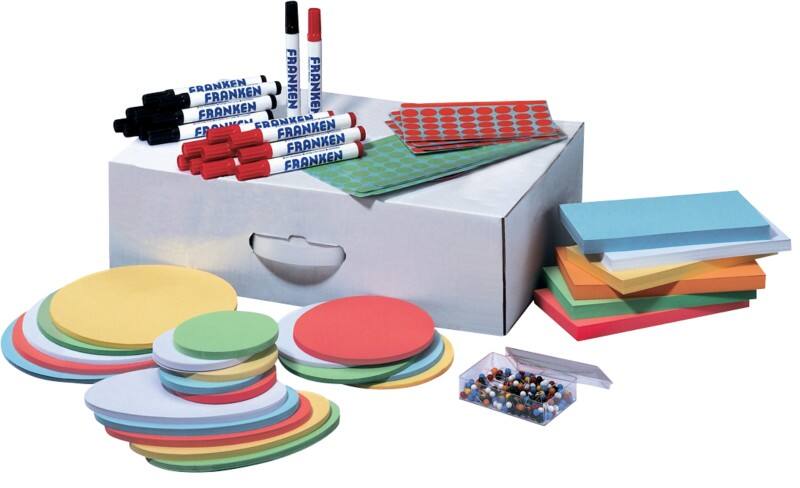 Franken Presentatiebox Niet-magnetisch 325 mm (L) X 110 mm (H) Wit UMMB