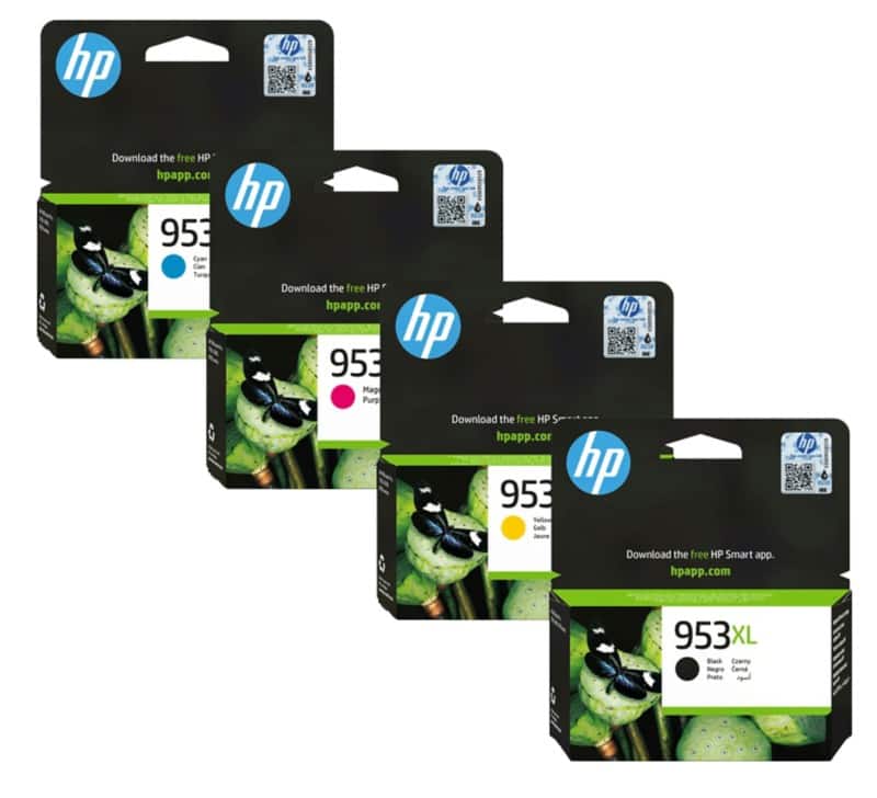 HP 953XL Origineel inktcartridge Zwart, cyaan, magenta, geel Multipack 4 Stuks