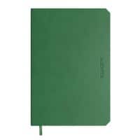 de KEMPEN Schrijfblok A6 Gelinieerd Gebonden Zijgebonden Zachte kaft Groen 192 Pagina's