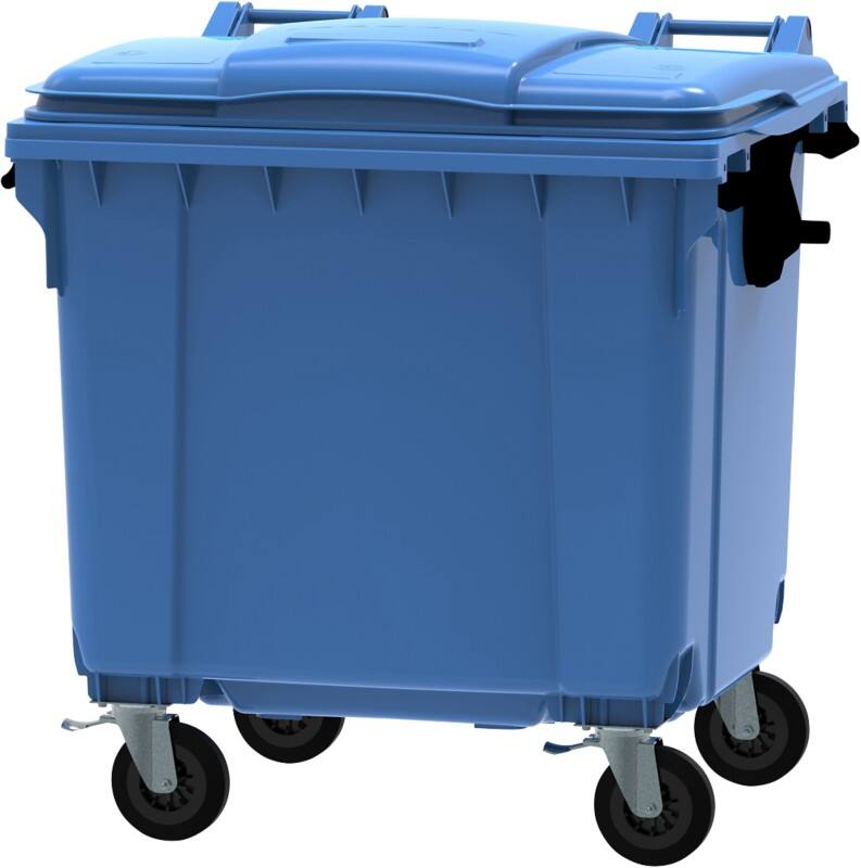 Opbergkrat 1100 L Blauw Kunststof