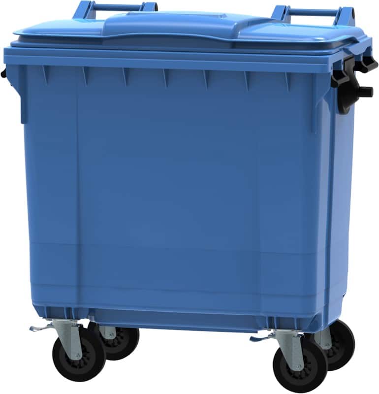 Opbergkrat 770 L Blauw Kunststof