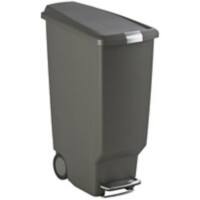 simplehuman Slimline Pedaalemmer 40 L Grijs Kunststof