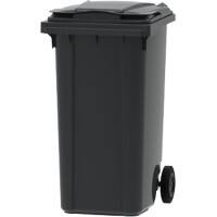 Afvalcontainer 240 L Grijs Kunststof