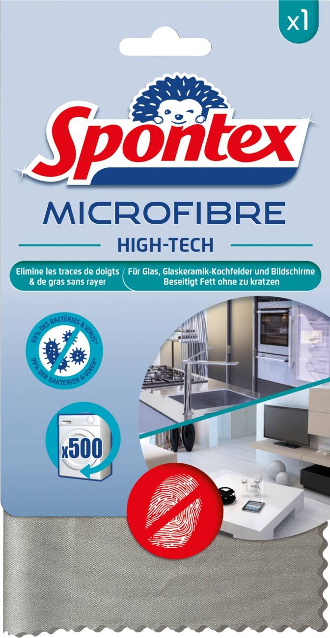 Spontex Schoonmaakdoek 45 cm x 32 cm Grijs