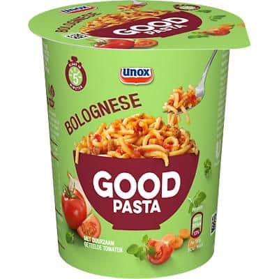 UNOX Good Pasta Cup Instantsoep Spag bolognese Pak van 8