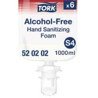 Tork Handdesinfectiemiddel Schuim Transparant 520202 6 Stuks à 1 l 