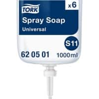 Tork Handzeep Vloeibaar Fris geparfumeerd Transparant S11 1 L Pak van 6